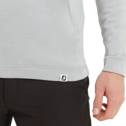 FootJoy Tröjor Herr-Lightweight Hoodie Heather-Grey