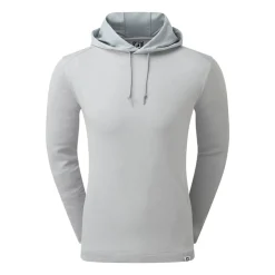 FootJoy Tröjor Herr-Lightweight Hoodie Heather-Grey