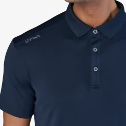 Ping Pikétröjor Herr-Lindum Blå Navy (N125)