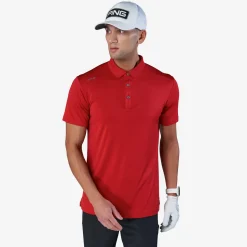 Ping Pikétröjor Herr-Lindum Röd Röd (Rich R696)