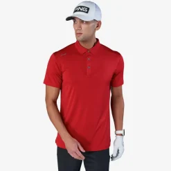 Ping Pikétröjor Herr-Lindum Röd Röd (Rich R696)