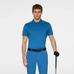 J.Lindeberg Pikétröjor Herr-Lionel Polo Dark-Blue
