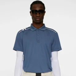 J.Lindeberg Pikétröjor Herr-Lionel Polo Vintage-Indigo