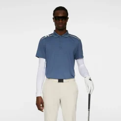 J.Lindeberg Pikétröjor Herr-Lionel Polo Vintage-Indigo