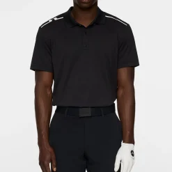 J.Lindeberg Pikétröjor Herr-Lionel Polo Svart Black