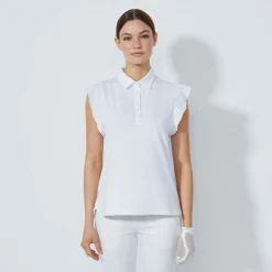 Daily Sports Pikétröjor Dam-Luxe Sl Shirt Vit White