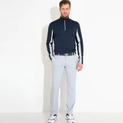 Abacus Tröjor Herr-M Aloha Uv Longsleeve Blå 300-Navy