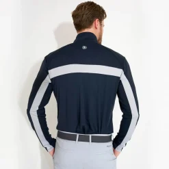 Abacus Tröjor Herr-M Aloha Uv Longsleeve Blå 300-Navy