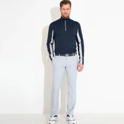 Abacus Tröjor Herr-M Aloha Uv Longsleeve Blå 300-Navy