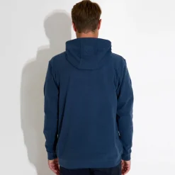 Abacus Tröjor Herr-M Banff Hoodie 311-Steelblue