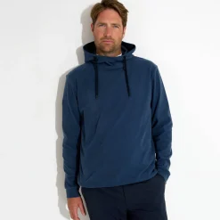 Abacus Tröjor Herr-M Banff Hoodie 311-Steelblue
