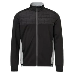 Abacus Tröjor Herr-M Birkdale Midlayer Svart 600-Black