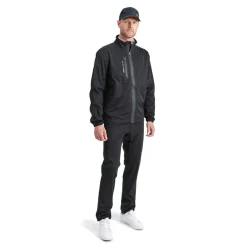 Abacus Regnjackor Herr-M Bounce Rainjacket Svart 600-Black