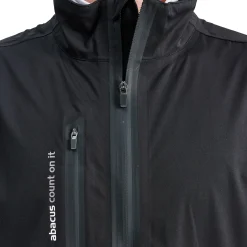 Abacus Regnjackor Herr-M Bounce Rainjacket Svart 600-Black