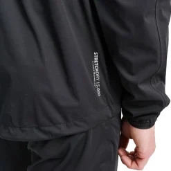 Abacus Regnjackor Herr-M Bounce Rainjacket Svart 600-Black