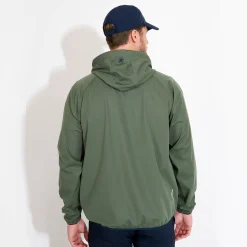 Abacus Regnjackor Herr-M Bounce Waterproof Hoodie Grön 517-Forest