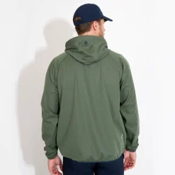 Abacus Regnjackor Herr-M Bounce Waterproof Hoodie Grön 517-Forest