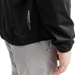 Abacus Regnjackor Herr-M Bounce Waterproof Hoodie Svart 600-Black