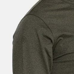 Abacus Tröjor Herr-M Budock Midlayer 537-Forest-Melange