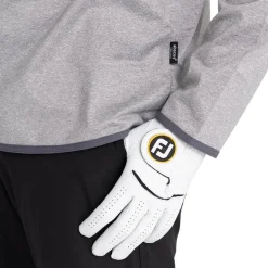 Abacus Tröjor Herr-M Budock Midlayer Grå 702-Lt.Greymelange