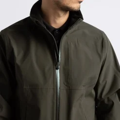 Cross Sportswear Regnjackor Herr-M Cabot Jacket Dark Pine (693)