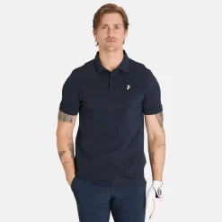 Peak Performance Pikétröjor Herr-M Classic Cotton Salute Blue