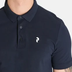 Peak Performance Pikétröjor Herr-M Classic Cotton Salute Blue