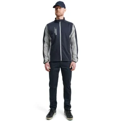 Abacus Jackor Herr-M Dornoch Stretch Grå 373-Navy-Lt.Grey