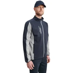 Abacus Jackor Herr-M Dornoch Stretch Grå 373-Navy-Lt.Grey
