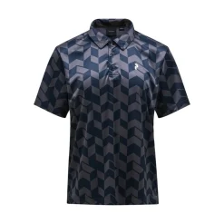 Peak Performance Pikétröjor Herr-M Graphic SS Polo Motion-Grey