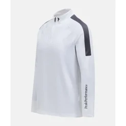 Peak Performance Tröjor Herr-M Half Zip Baselayer White-Motion Grey-