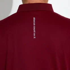 Abacus Pikétröjor Herr-M Hammel Recycled Röd 411-Cranberry