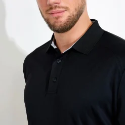 Abacus Pikétröjor Herr-M Hammel Recycled Svart 600-Black