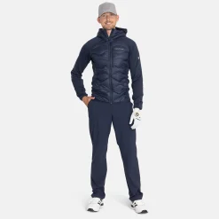 Peak Performance Jackor Herr-M Helium Down Hybrid Hood Blue-Shadow