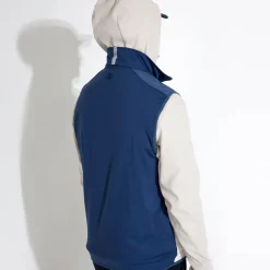 Abacus Västar Herr-M Kingsbarns Hybrid Vest 311-Steelblue