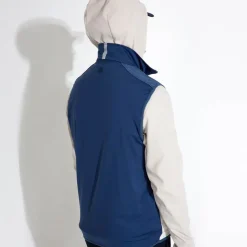 Abacus Västar Herr-M Kingsbarns Hybrid Vest 311-Steelblue