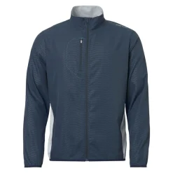Abacus Jackor Herr-M Lanark Stretch Windjacket Grå 373-Navy-Lt.Grey