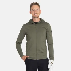 Peak Performance Tröjor Herr-M Light Zip Hood Pine-Needle