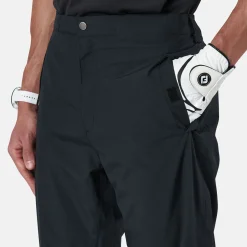 Abacus Regnbyxor Herr-M Links Raintrousers Shorter Svart Black