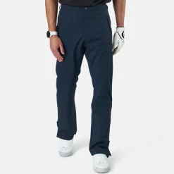 Abacus Regnbyxor Herr-M Links Raintrousers Shorter Blå 300-Navy