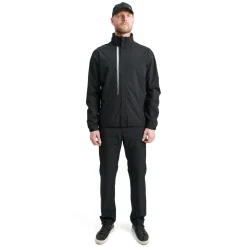 Abacus Regnjackor Herr-M Links Stretch Rainjacket Svart 600-Black