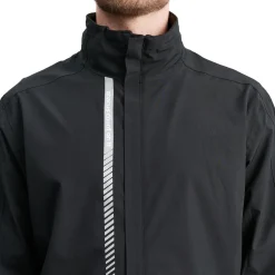 Abacus Regnjackor Herr-M Links Stretch Rainjacket Svart 600-Black