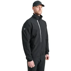Abacus Regnjackor Herr-M Links Stretch Rainjacket Svart 600-Black