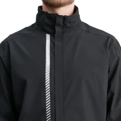 Abacus Regnjackor Herr-M Links Stretch Rainjacket Svart 600-Black