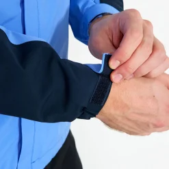 Abacus Regnjackor Herr-M Links Stretch Rainjacket Blå 532-Heaven