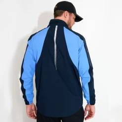 Abacus Regnjackor Herr-M Links Stretch Rainjacket Blå 532-Heaven