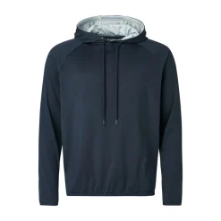 Abacus Tröjor Herr-M Loop Hoodie Blå 300-Navy