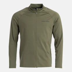 Bogeys & Birdies Tröjor Herr-M Mid Layer LS Full-Zip Leaf Clover Green