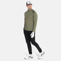 Bogeys & Birdies Tröjor Herr-M Mid Layer LS Full-Zip Leaf Clover Green