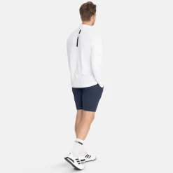 Bogeys & Birdies Tröjor Herr-M Mid Layer LS Full-Zip Vit White